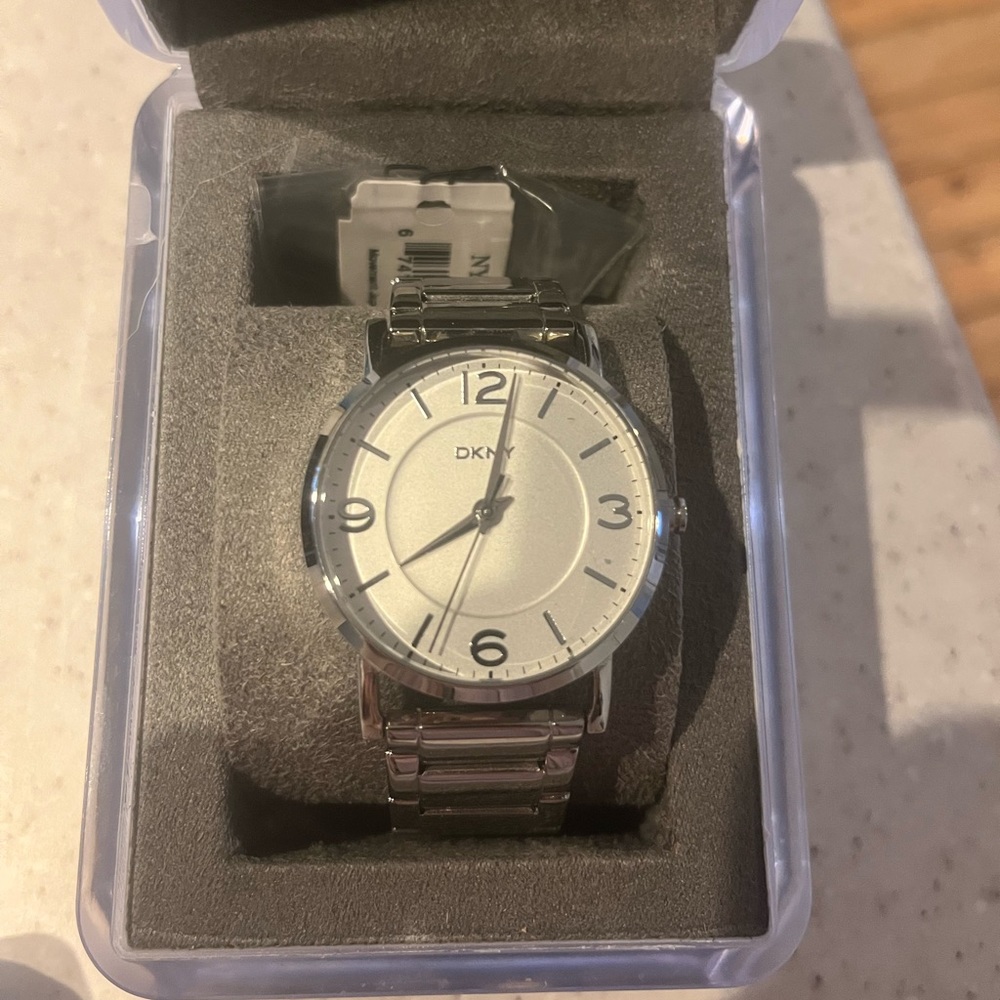 DKNY women’s stainless steel watch